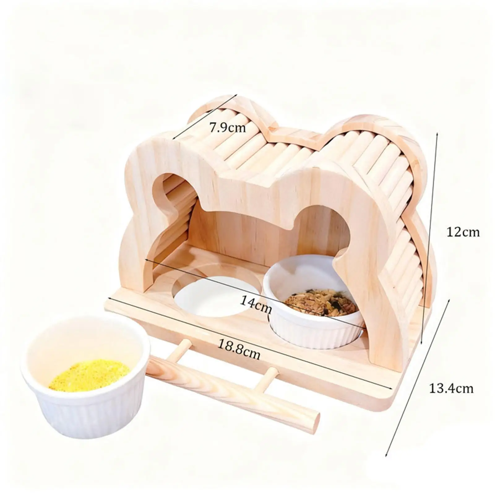 Bird Feeding Dish Cups Parrot Feeding Cups for Cockatiel Pet Parrot Parakeet