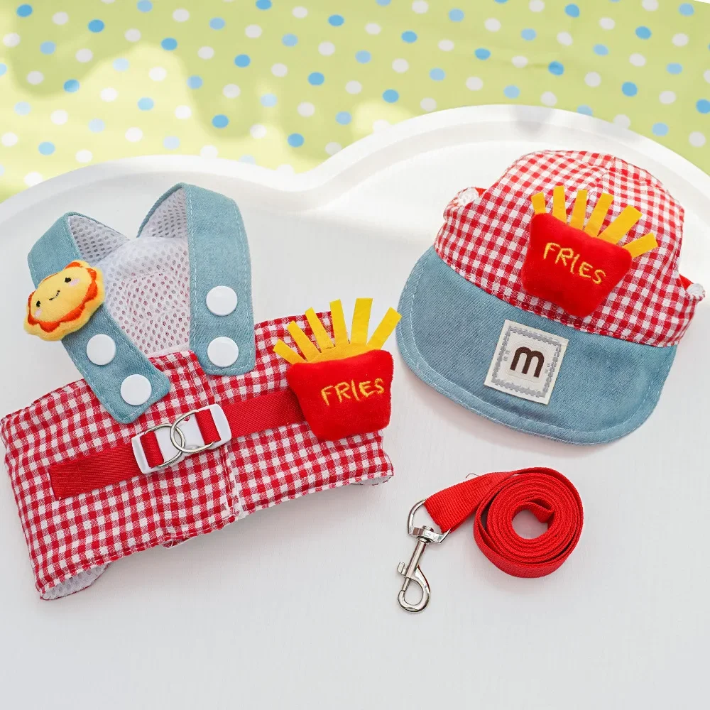 Three-piece red grid