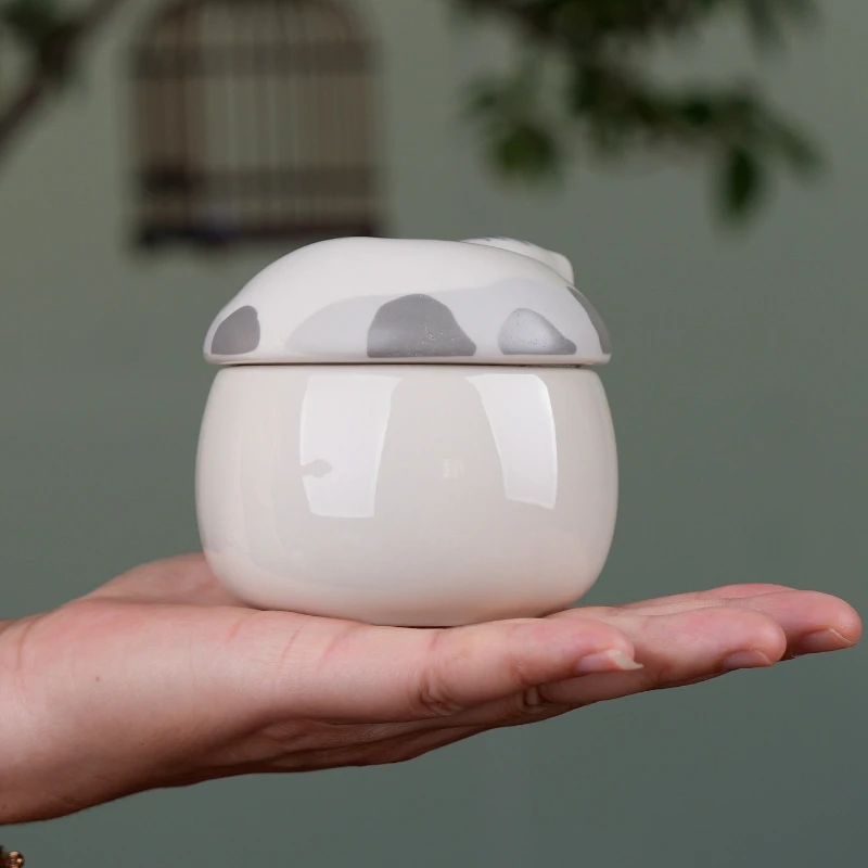 Urna de cendres de cerámica para mascotas, Mini urnas para cachorros y perros, urna conmemorativa para cenizas, conejo, gatitos, gatos, perros, caja para cenizas de animales, producto de cementerio