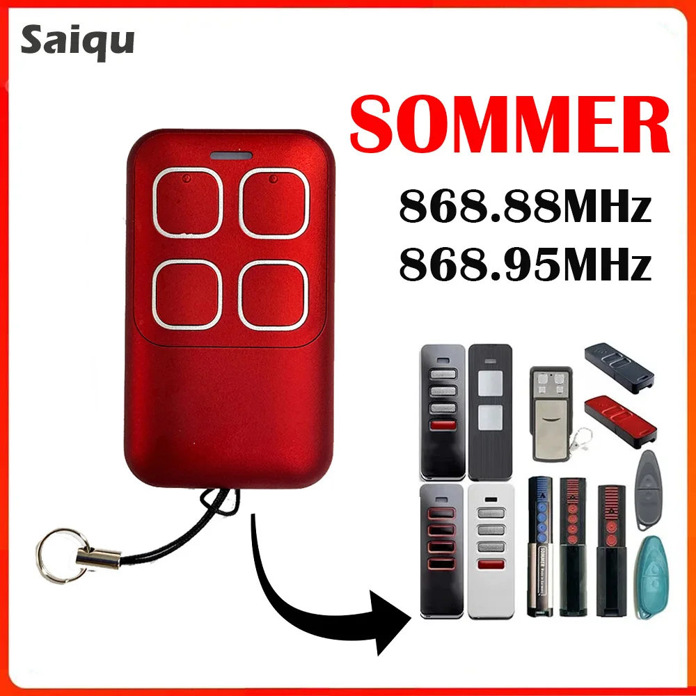 Sommer Pearl Vibe mando a distancia para puerta de garaje 868MHz
