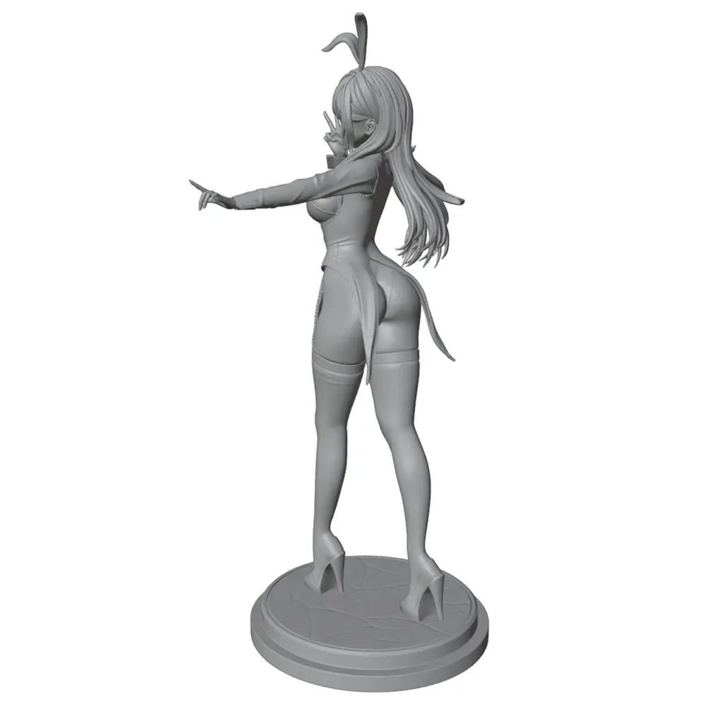 Figura resina mini 1/24 75mm sin pintar juegos rol coleccionismo - imagen 3