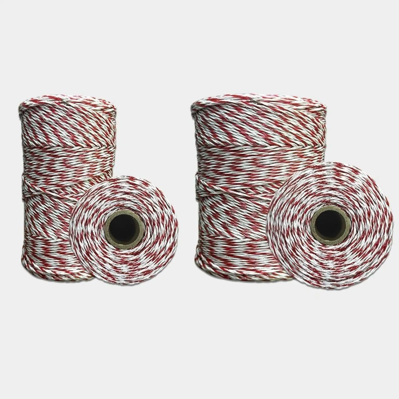 656ft 6 Strands Heavy Duty Portable SS Conductors Electric Fence Polywire