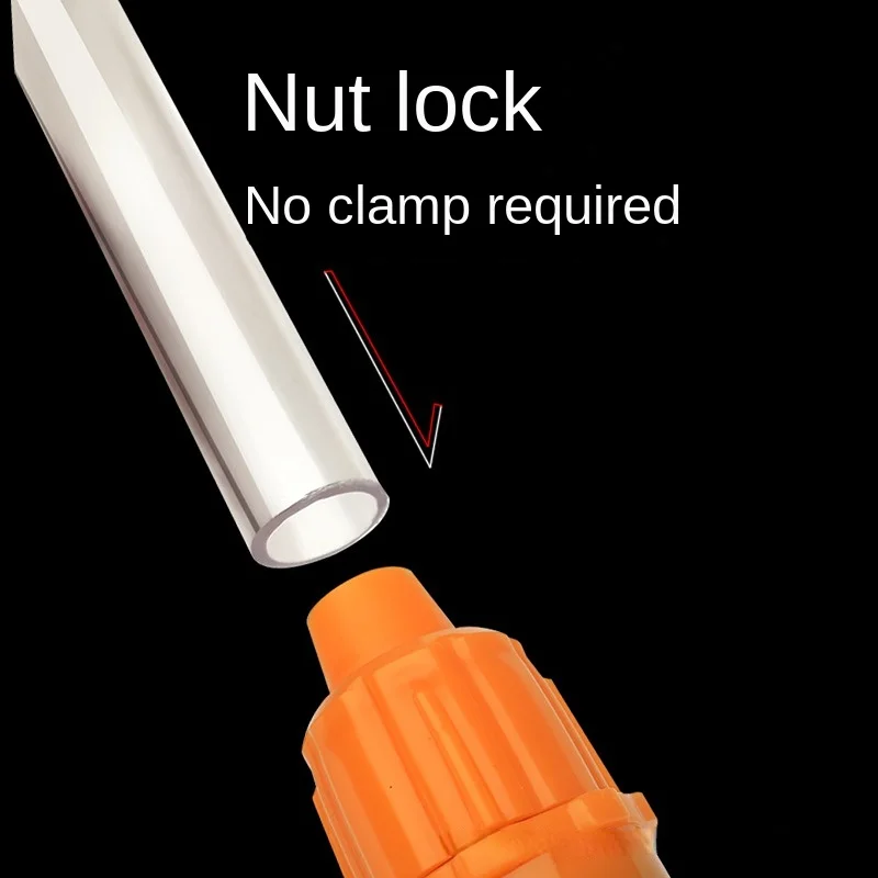 Bomba portátil para tanque de peces, sifón de agua al vacío para acuario, herramienta de limpieza de filtro de agua, accesorios de grava - imagen 3