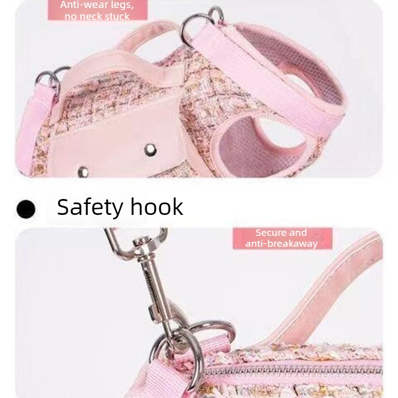 Bolso cruzado portaperros con enganche D y compartimento para paseos - imagen 5