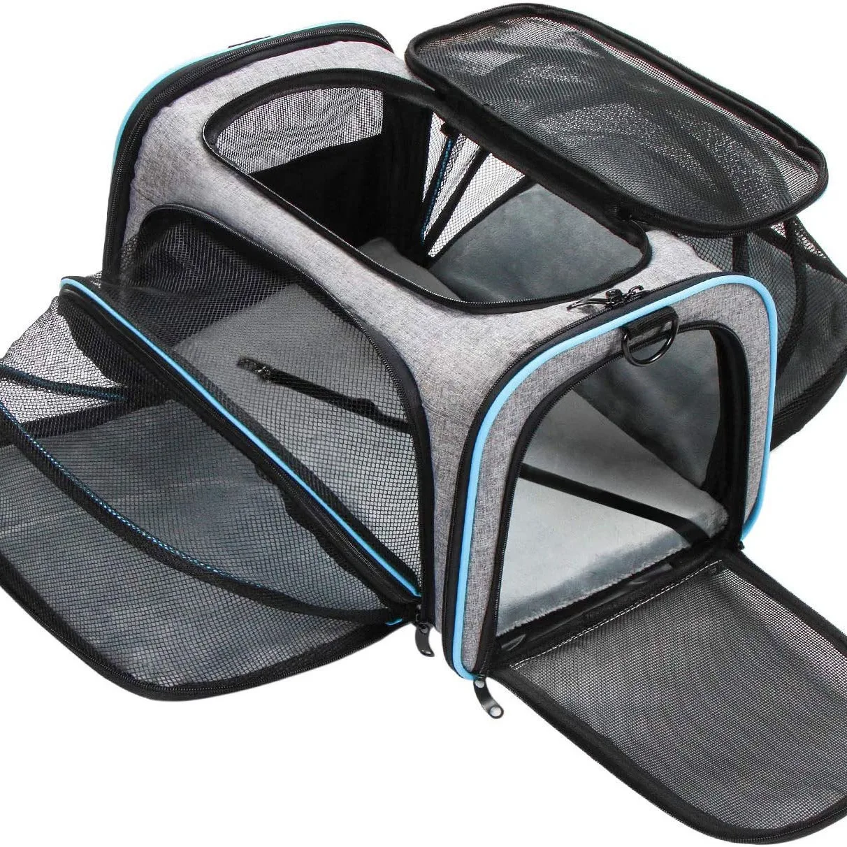 Transportín extensible para gatos plegable y transpirable - imagen 3