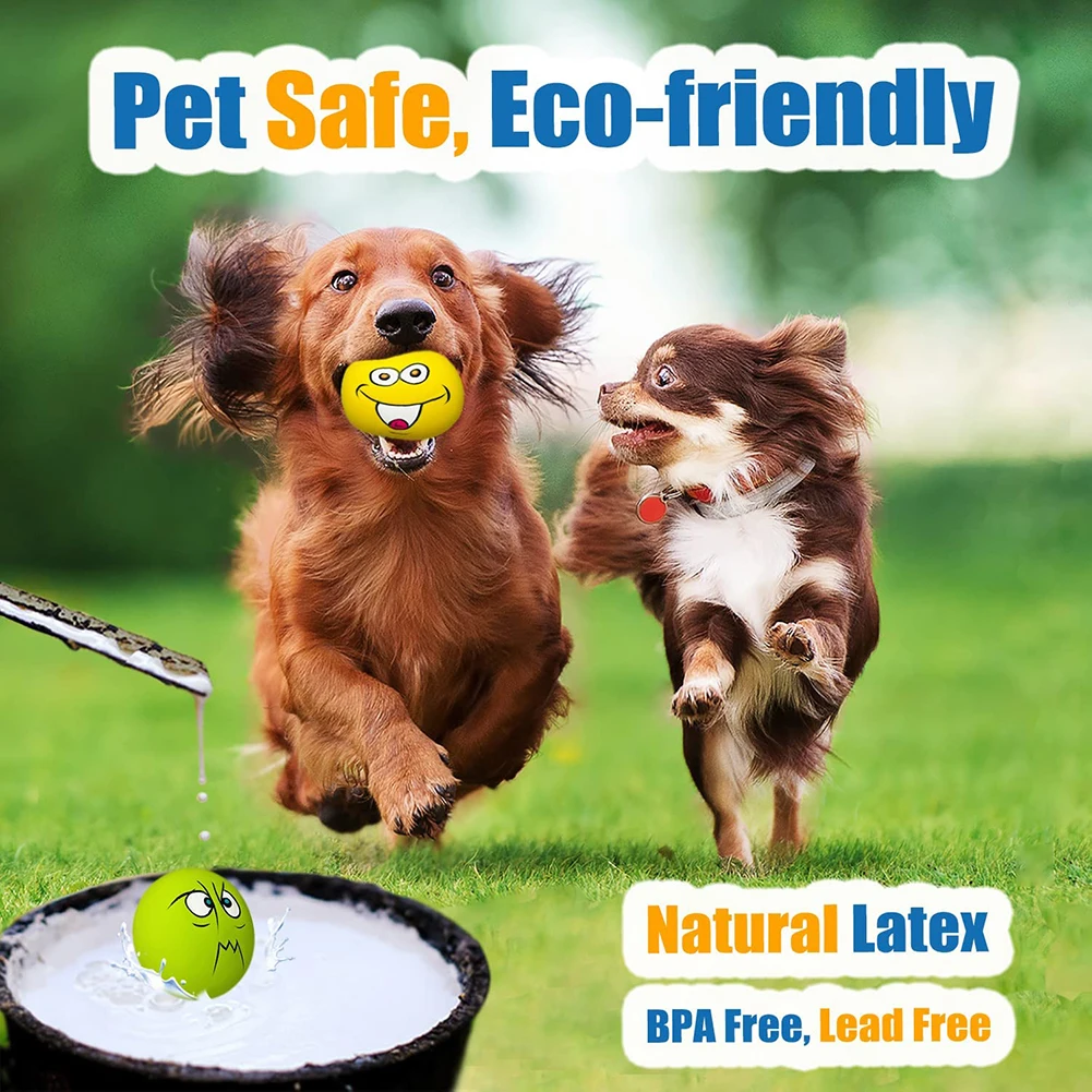 6 uds. De juguetes de látex para perros, juguetes de goma suaves para perros, juguete para masticar, pelotas de juego, juguete para cachorros, mascotas pequeñas, accesorios para perros - imagen 5