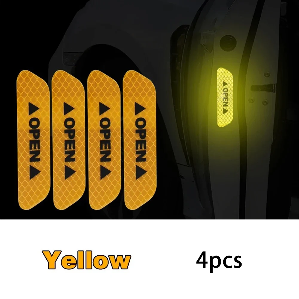 4PCS Yellow