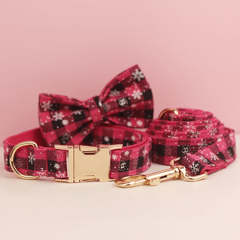 Bow Collar Leash Set