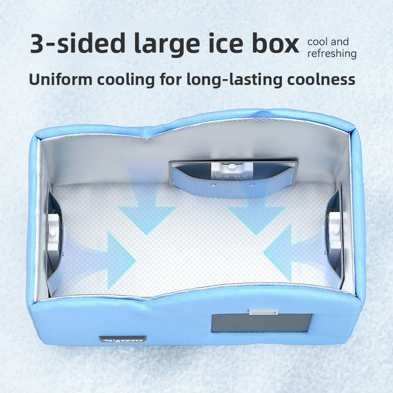 Habitación con aire acondicionado para gatos, novedad de 2021, nido de hielo refrescante para perros y mascotas de verano de gran tamaño, pantalla Digital gruesa, productos para nido para mascotas - imagen 2