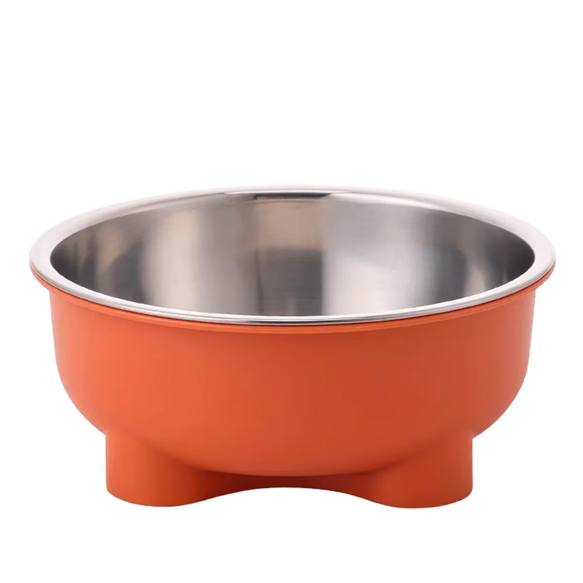 Cuenco inoxidable para perros y gatos con patas interior exterior - imagen 4
