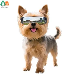 Gafas para perros de razas pequeñas, gafas con protección UV para perros pequeños, gafas de sol para cachorros, protección ocular para conducir a prueba de viento y polvo