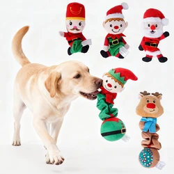 Juguete navideño de peluche con sonido para perros - Golden Retriever