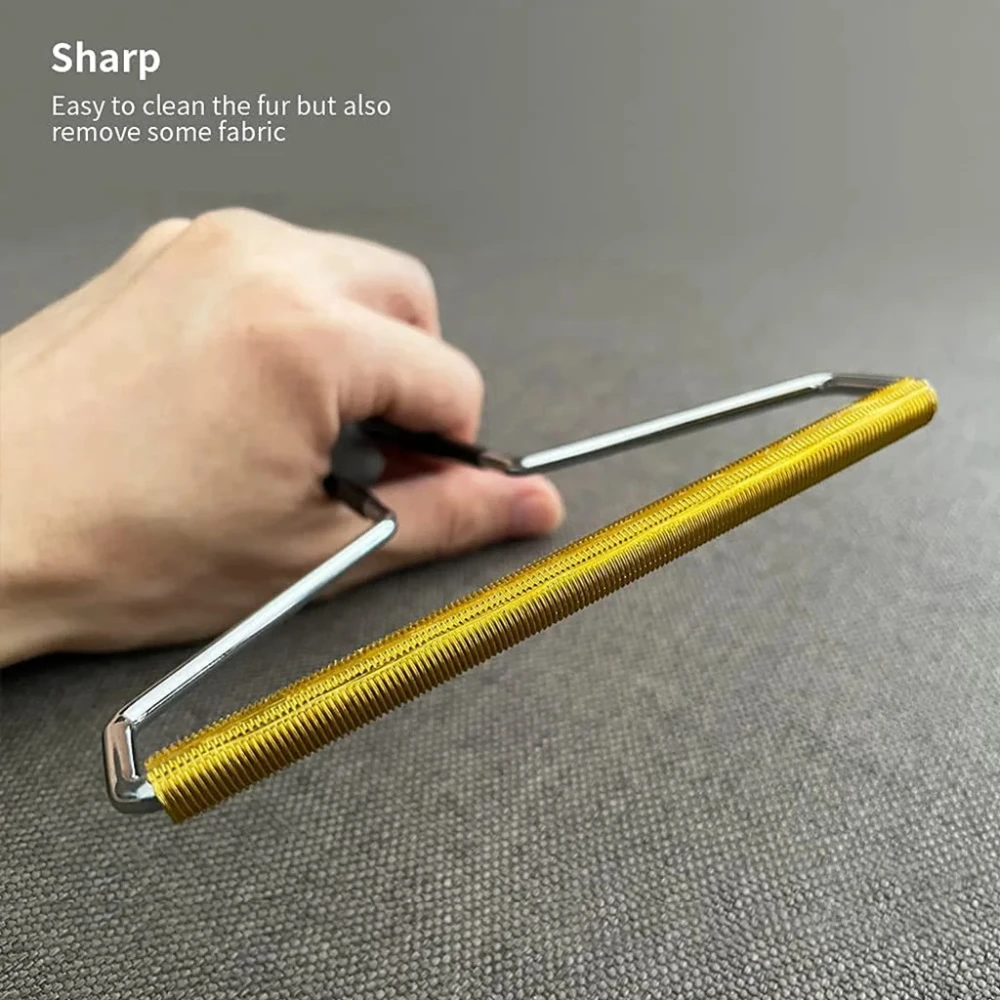 Quitapelusas portátil para ropa, afeitadora de tela pelusa, eliminador de pelusas para alfombras de mascotas, abrigo de lana, pelos, herramientas de cepillo de limpieza - imagen 5