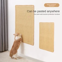 Rascador sisal de pared para gatos – Protege tus muebles