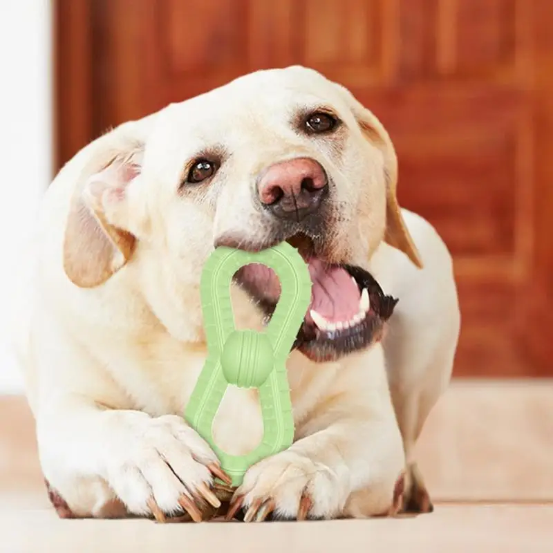 Juguete masticable de goma TPR para perro, resistente, Indestructible, Limpieza de dientes, más fuerte, Natural, interactivo - imagen 5