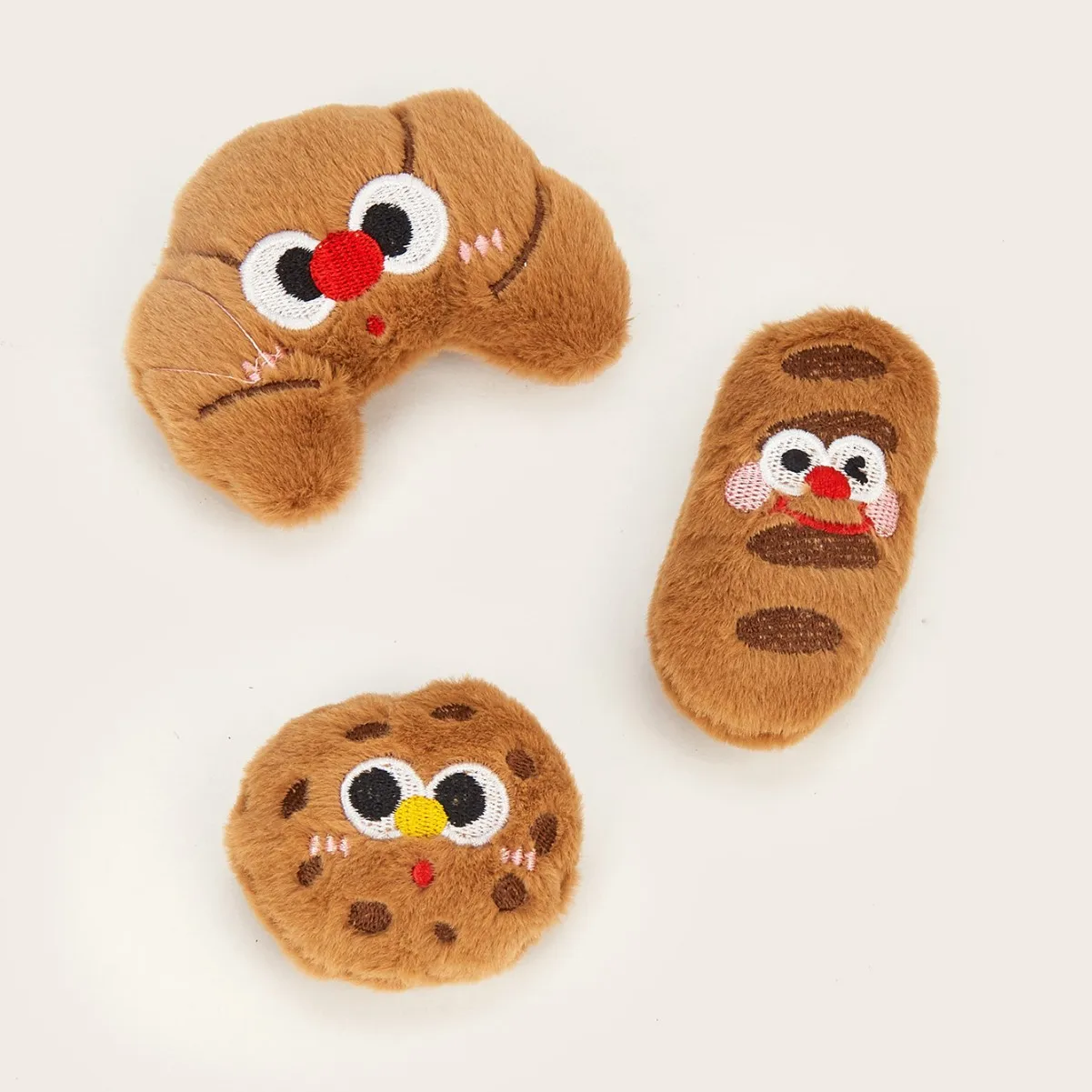 Juguete de peluche para gatos que contiene hierba gatera, lindo gato, corazón, pan, hierba gatera, juguetes interactivos para mascotas, accesorios para perros pequeños - imagen 3