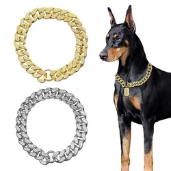 Collar brillante para perros Bulldog de plástico ABS