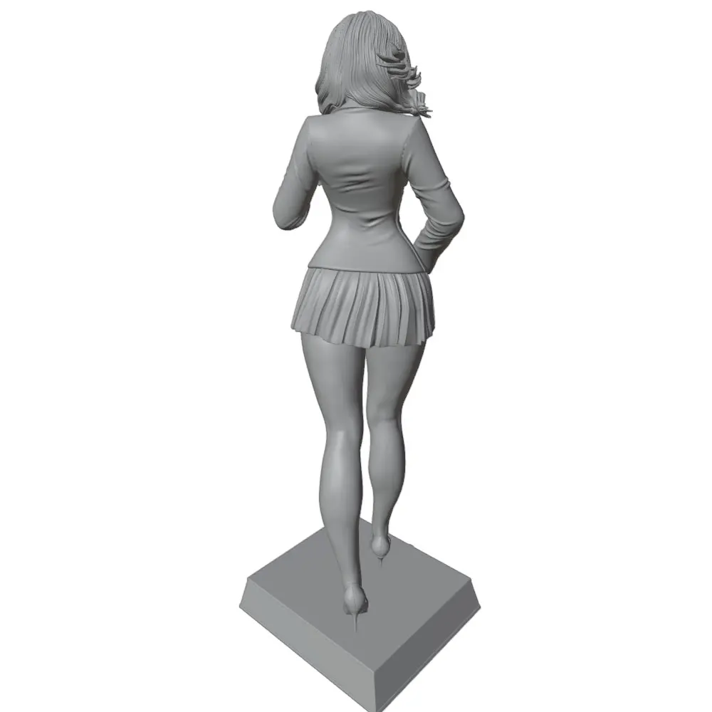 Kit resina impresa 3D para gatos y perros, figura miniatura sin montar - imagen 3