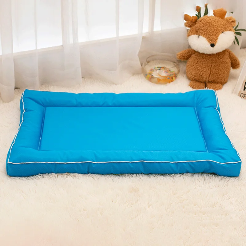 Cama para dormir de tela Oxford para perros, estera impermeable para dormir para perros pequeños, medianos y grandes, sofá cuadrado sin colapso para cachorros, suministro para mascotas - imagen 5