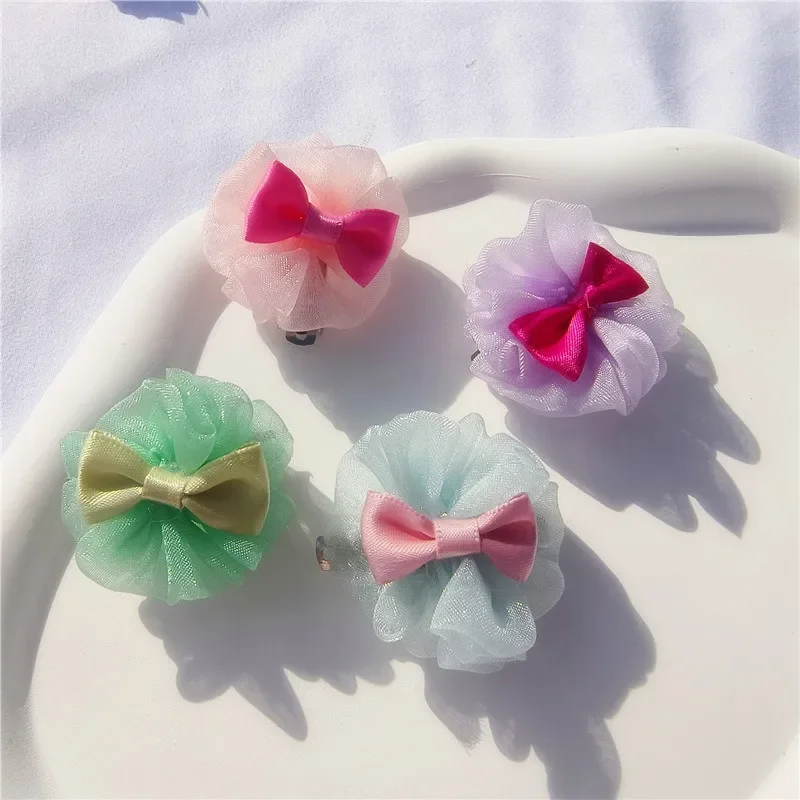 Pinzas decorativas con lazo para perros y gatos - imagen 3