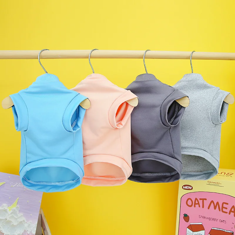 Chaleco de protección solar de secado rápido para perro, ropa fresca y transpirable para mascotas pequeñas y medianas, muñeco de peluche, primavera y verano - imagen 3