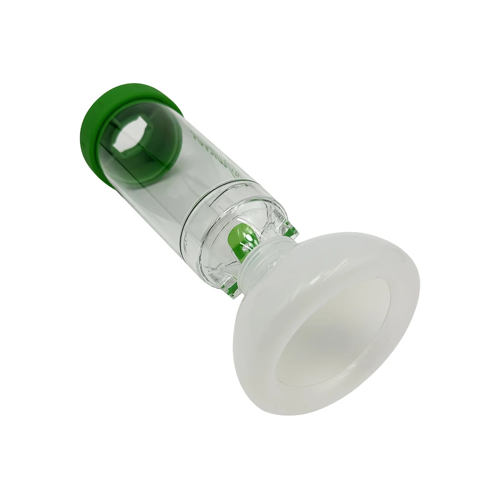 Nueva cámara de Aerosol para perros y gatos felinos para mascotas, espaciador de tanque, bomba de inhalación, nebulizador Manual, máscara de silicona de plástico, clínica de animales - imagen 4