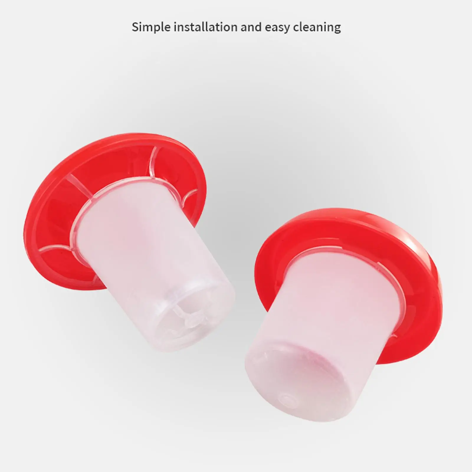 Automatic Blanking Bucket Detachable Easy to Clean Easy to Install Stable Tray Tank Chicken Feeder for Animal Geese Chook Hen