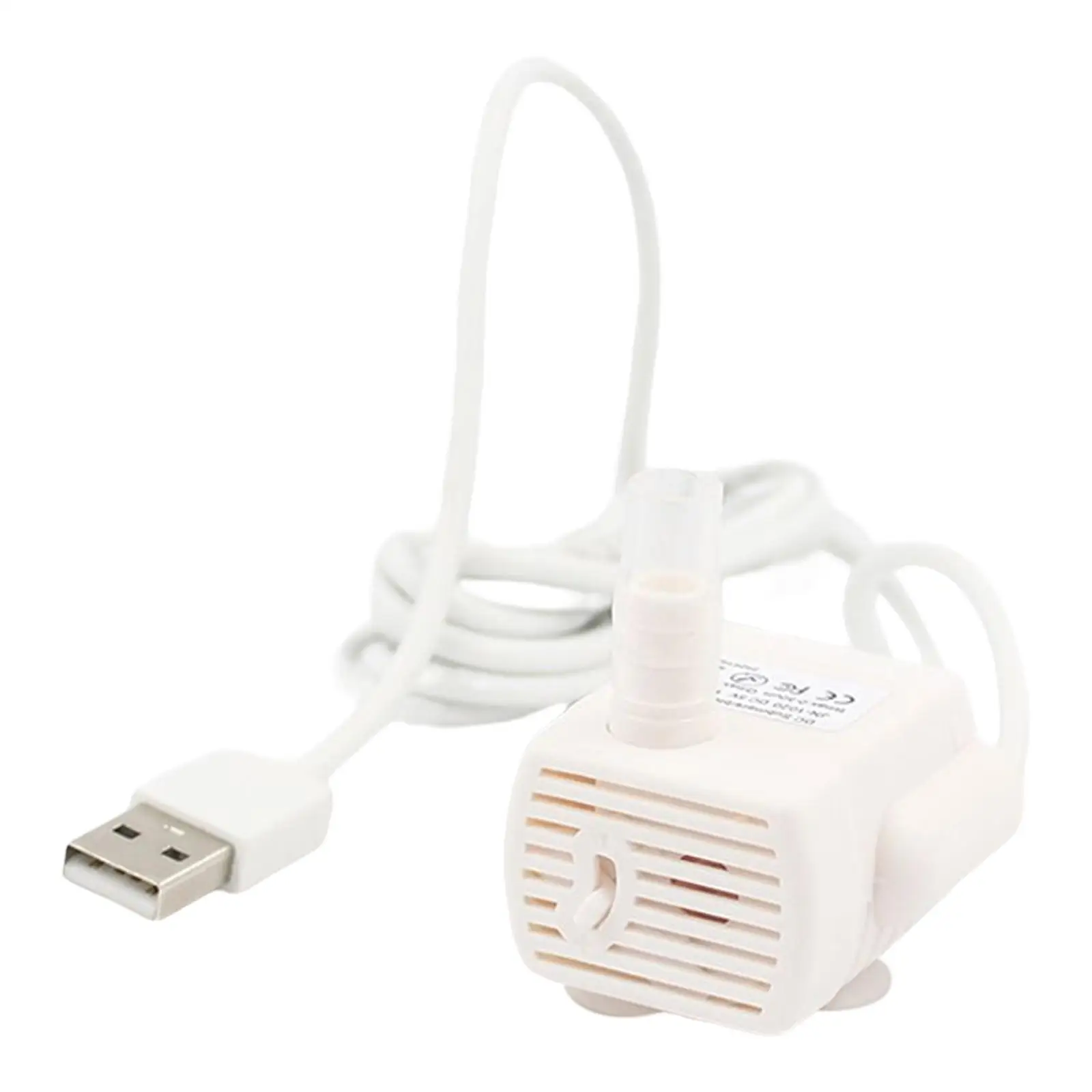 USB Powered Cat Water Pump Waterproof 5V Submersible Fountain -Quiet for