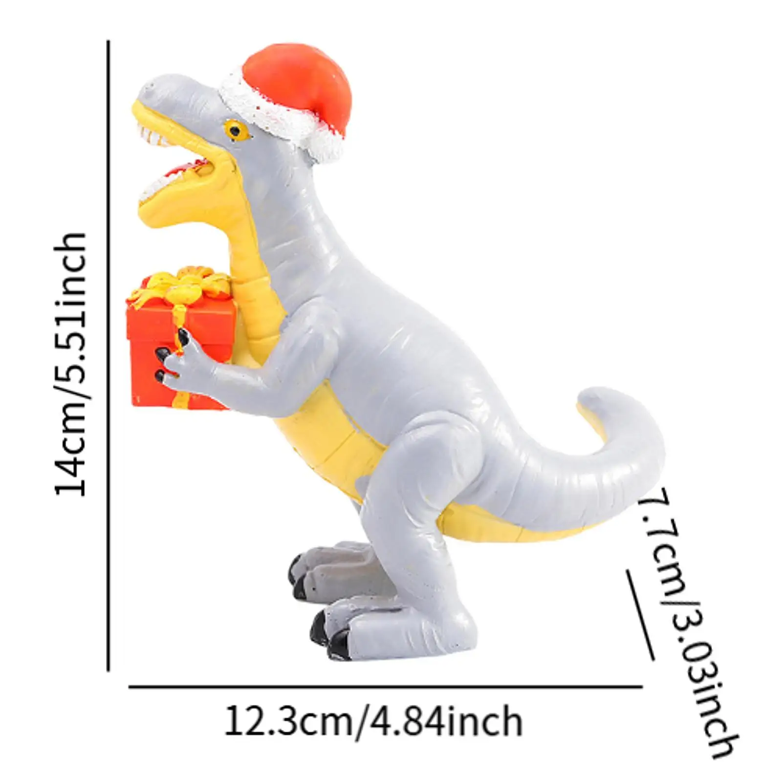 Animal Messenger Statue Christmas Figurine Collectible Home Decor for Office Table Centerpieces Cabinet Housewarming Fireplace