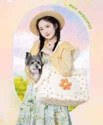 Transportín bolso de hombros para gato y perro pequeño – Bolsillos y ligero