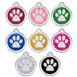 Etiqueta antipérdida para perros y gatos con grabado de aleación