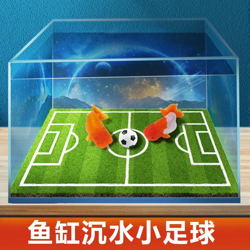 Juguete de fútbol flotante con diseño realista y colores vivos