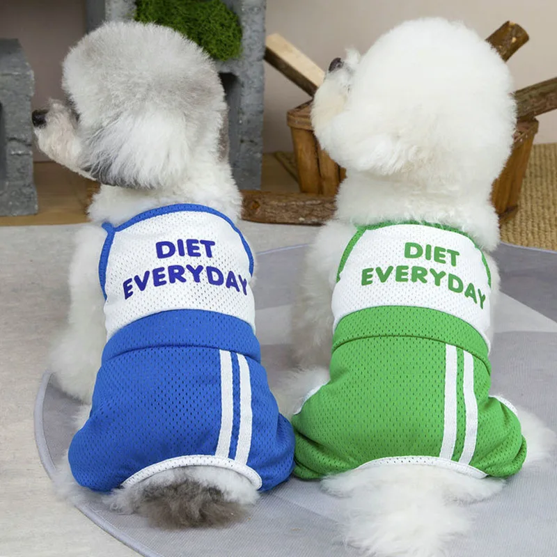Mono de malla verano para perros pequeños Chihuahua antimosquitos - imagen 2
