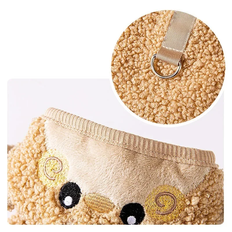 Disfraz de Navidad para perros y gatos, disfraz de capa de alce, disfraces para perros pequeños, ropa bonita para gatos, productos para mascotas Bulldog Francés - imagen 4