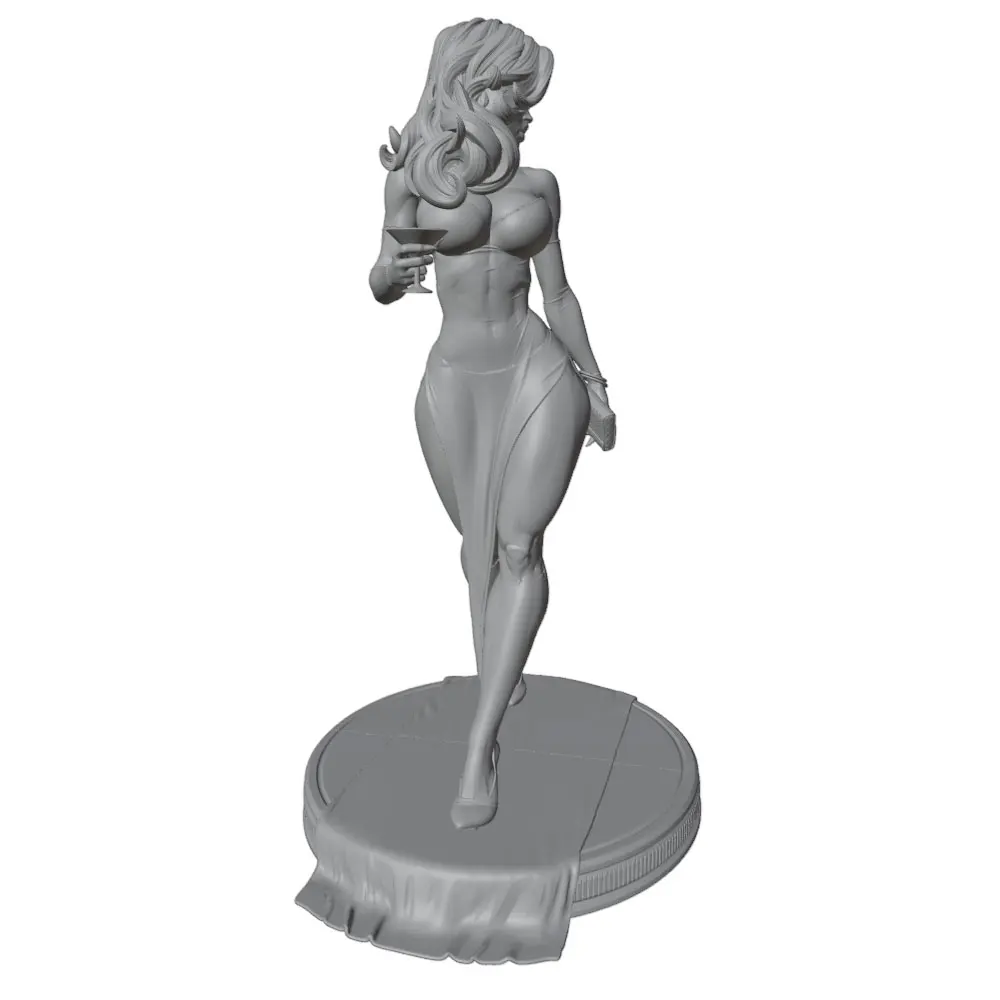Miniatura gato resina 3D para decorar – Kit sin montar ni pintar - imagen 3