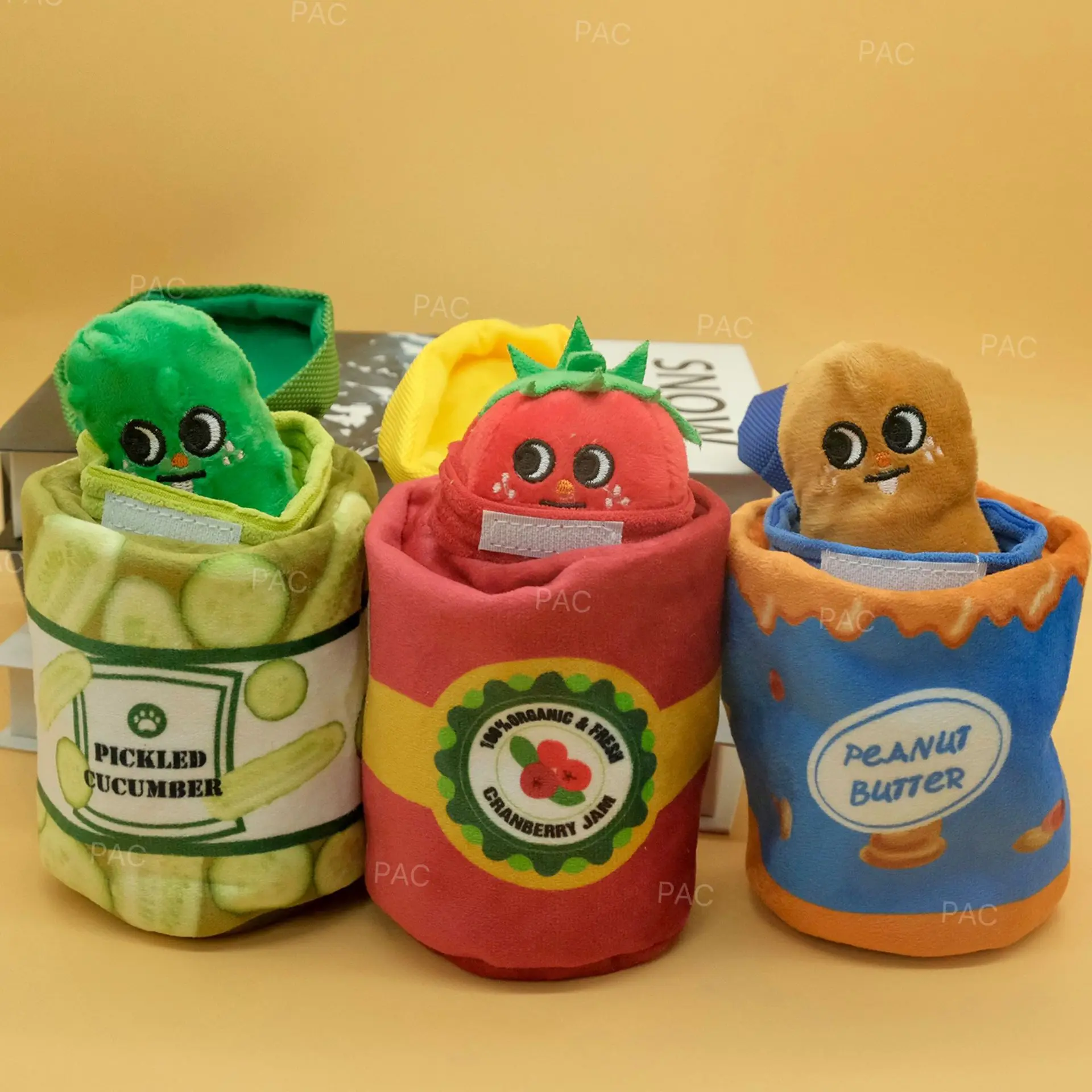 Juguete de perro de peluche de papel con ruido para mascotas, juguete para limpiar los dientes, juguetes para perros pequeños, accesorios para cachorros - imagen 4