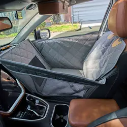 Funda de asiento delantero para perros en coche – Portabebés cerrado