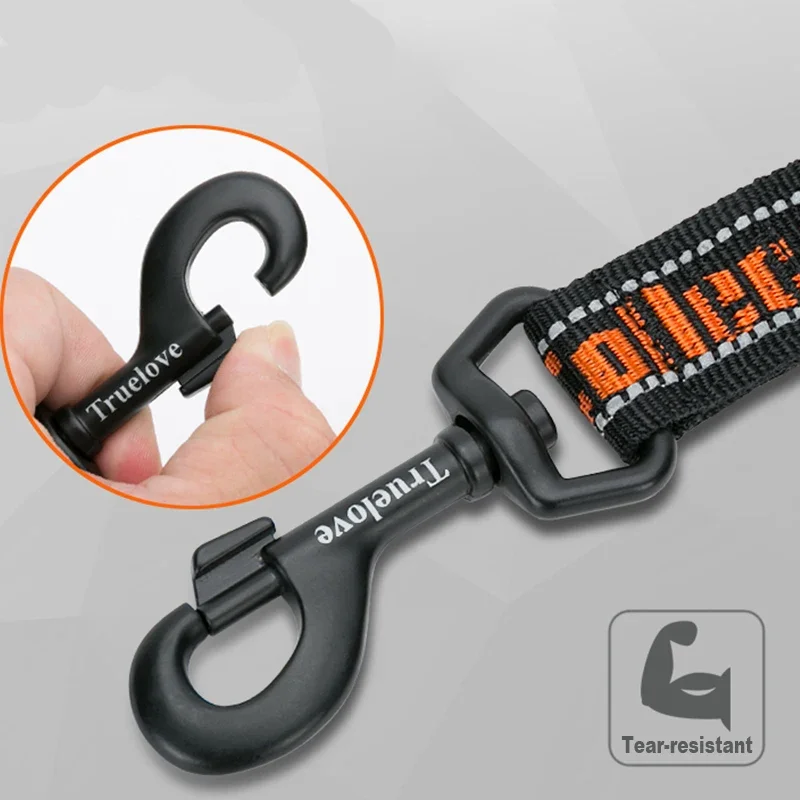 Winhyepet-Correa para perros de campo traviesa con mango acolchado, adiestramiento resistente, control de proximidad, correa para mascotas para perros pequeños, medianos y grandes - imagen 4