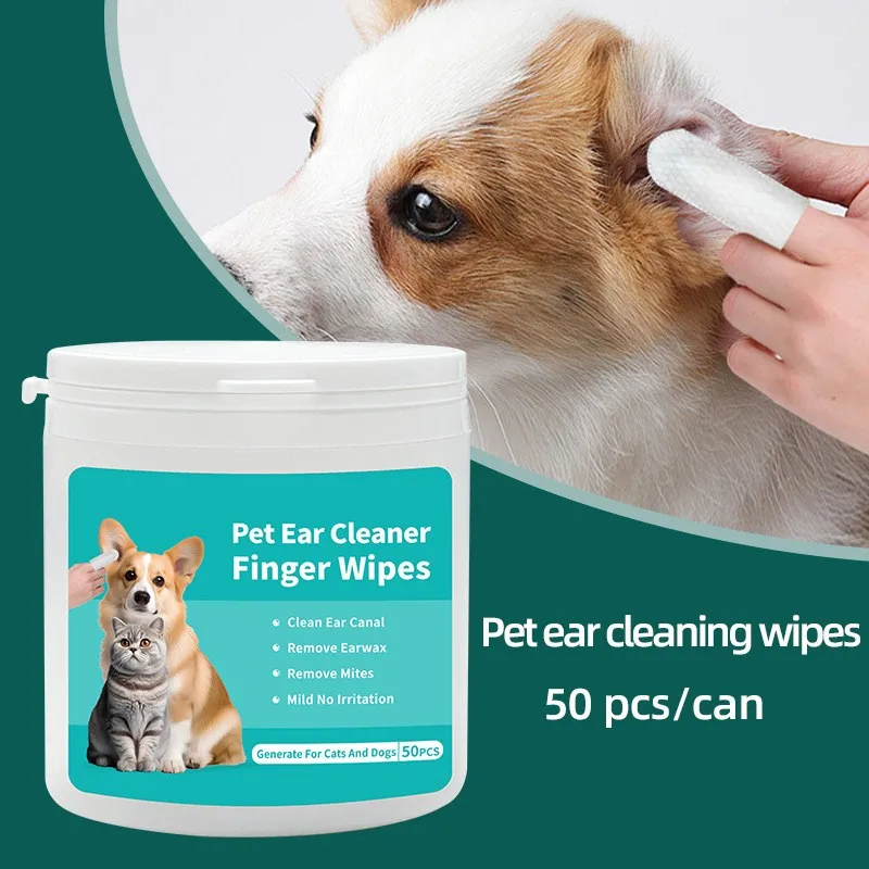Toallitas para limpiar orejas de perro – Desechables para hygiene auditiva