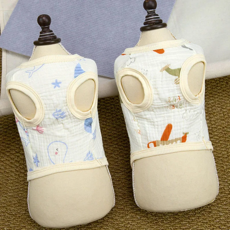 Chaleco ligero estampado animal para perros pequeños y medianos - imagen 5