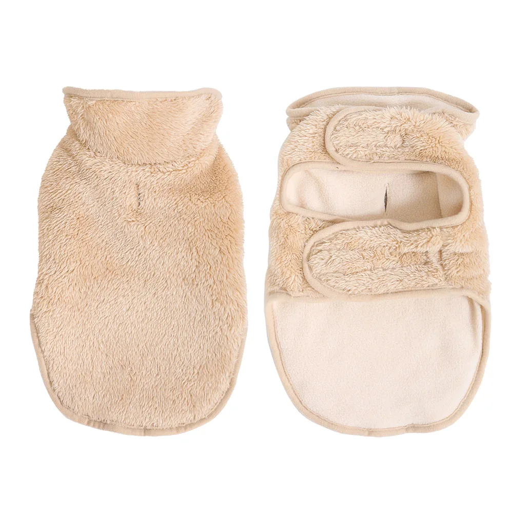 Chaqueta cálida de invierno para perros, suéter para perros pequeños y medianos, ropa empotrada de lana Reversible para cachorros, abrigo, disfraz de Chihuahua Yorkie - imagen 2