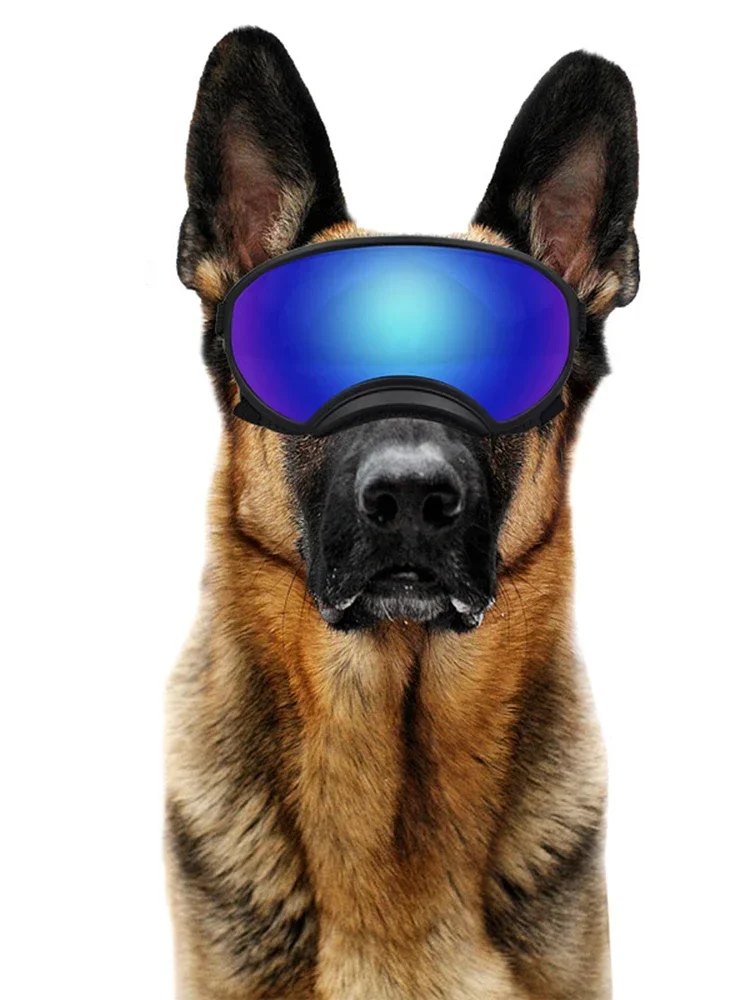 Gafas ajustables para perros pequeños, medianos y grandes, gafas de sol para mascotas, protección de ojos para cachorros, esquí, suministros para mascotas - imagen 3