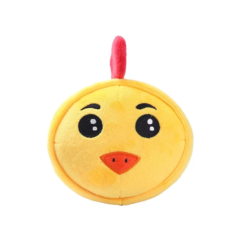 Pelota de peluche para perro, juguetes chirriantes con forma de Animal, cachorro, Chihuahua, juguete interactivo para masticar, divertido, resistente a las mordeduras, suministro de accesorios para mascotas - imagen 2