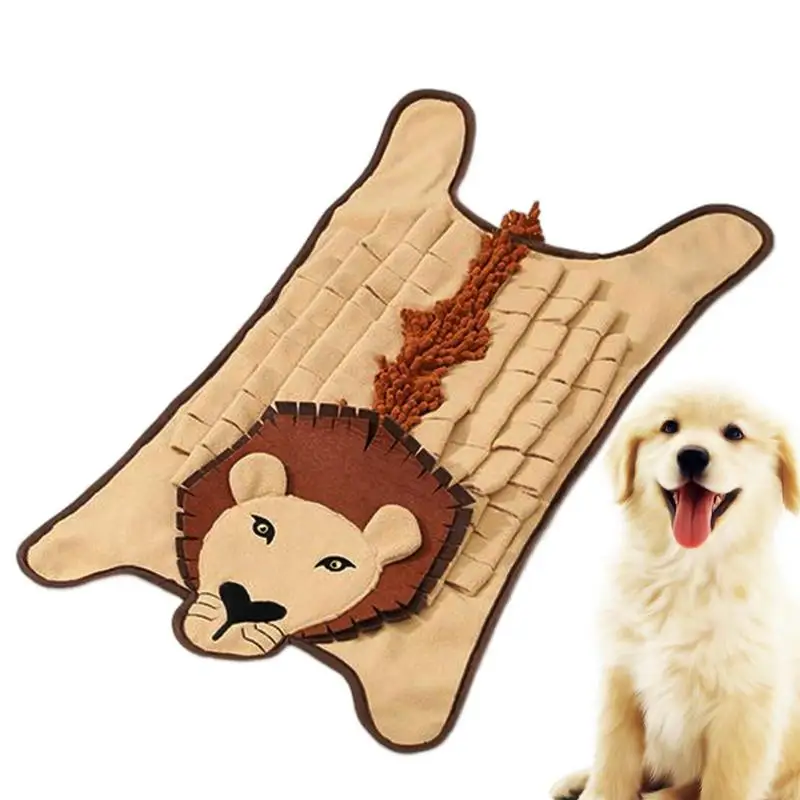 Tapete de Snuffle para perros, manta de alimentación para nariz, juegos de almohadilla para olfatear, rompecabezas de forrajeo, juguetes de aumento para mascotas grandes, pequeñas y medianas