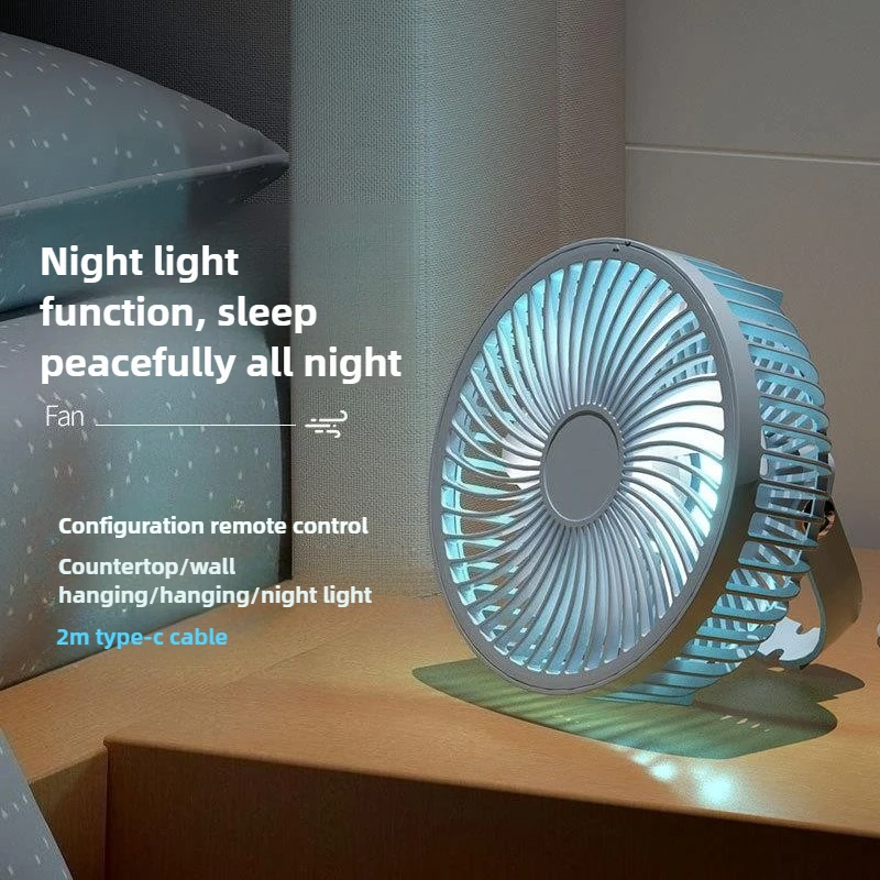 Ventilador de refrigeración para mascotas, especial para jaula para perros y gatos, aire acondicionado pequeño, artefacto de refrigeración con disipación de calor, ventilador de techo colgante de verano - imagen 3