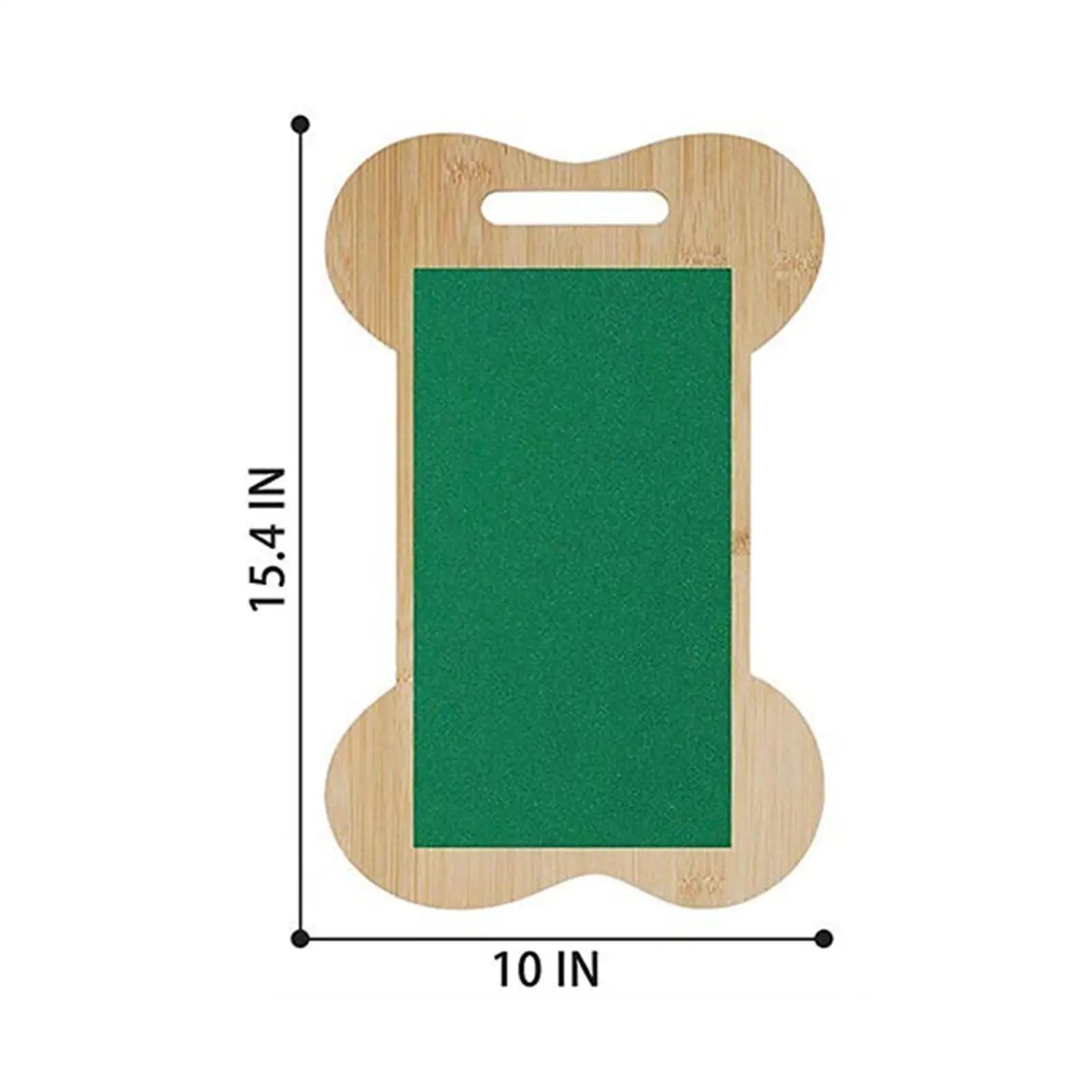 Dog Scratch Pad Durable Portable Wooden Dog Nail Scratching Board Grind Claws Paw Nail Care for Small Medium Large Breeds