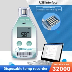 Datalogger temperatura y humedad USB – Registro para almacenaje alimentario