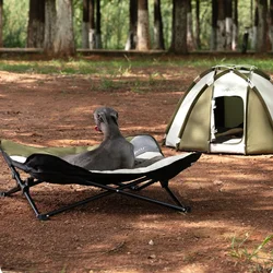 Hamaca elevable impermeable para perros – Plegable para jardín y extérieur