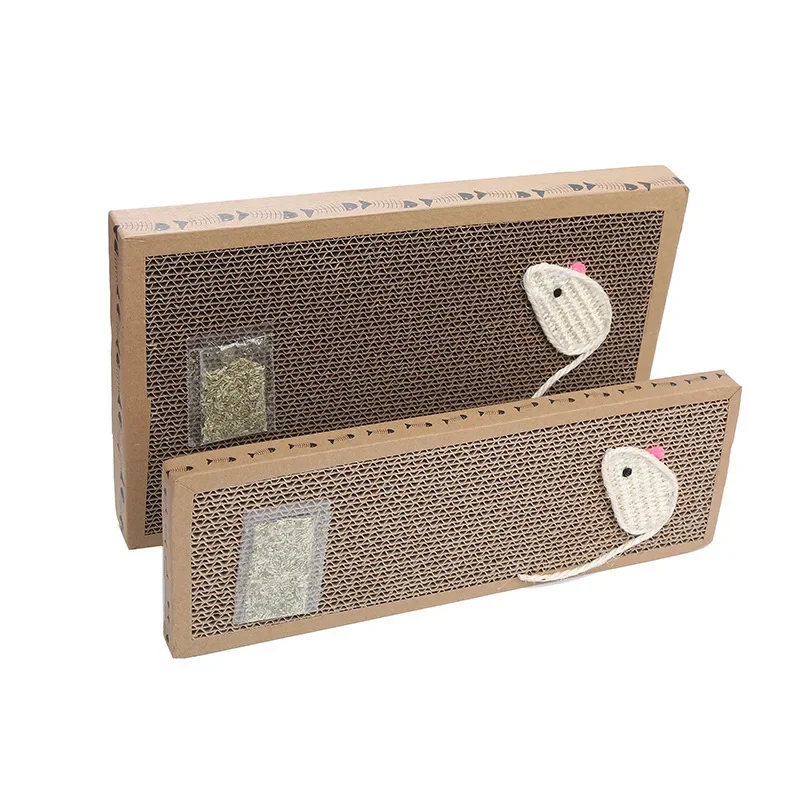 Rascador de cartón corrugado para gatos y mascotas, alfombrilla protectora para muebles, rascadores para gatitos, suministros para gatos, accesorios - imagen 4