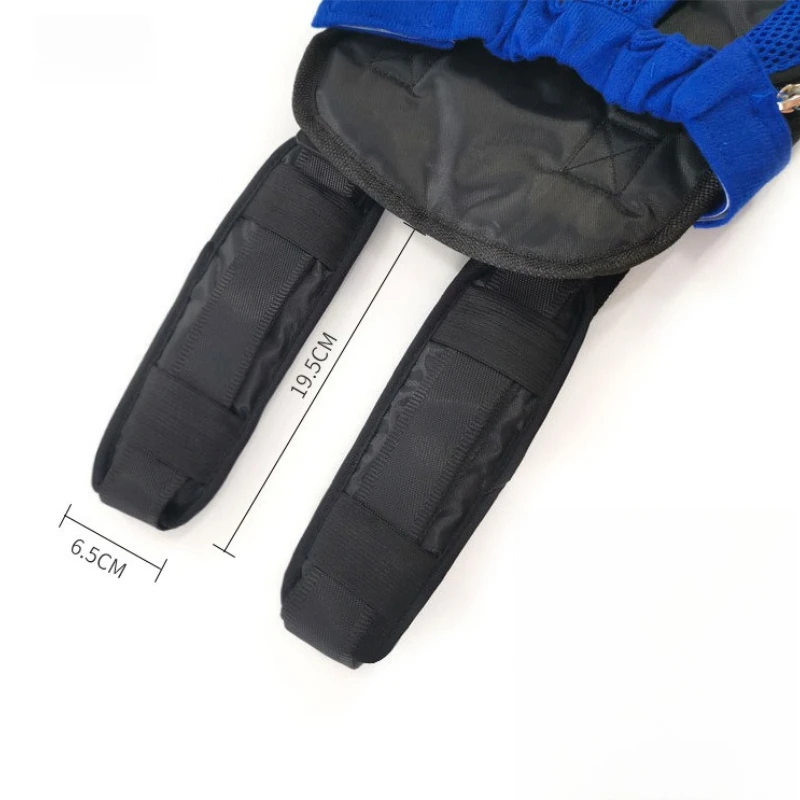 Mochila transportadora para mascotas – Bolsa de viaje para perros y gatos con pecho frontal de malla transpirable para senderismo y aventuras al aire libre con correas para los hombros - imagen 2